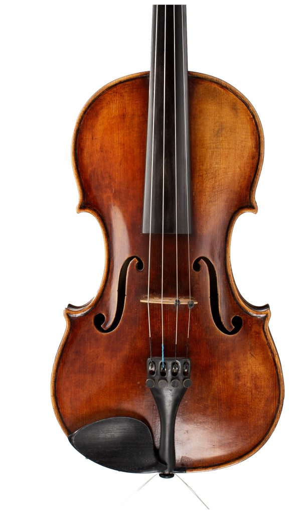 Violin by William H. Luff, London, 1948 — front
