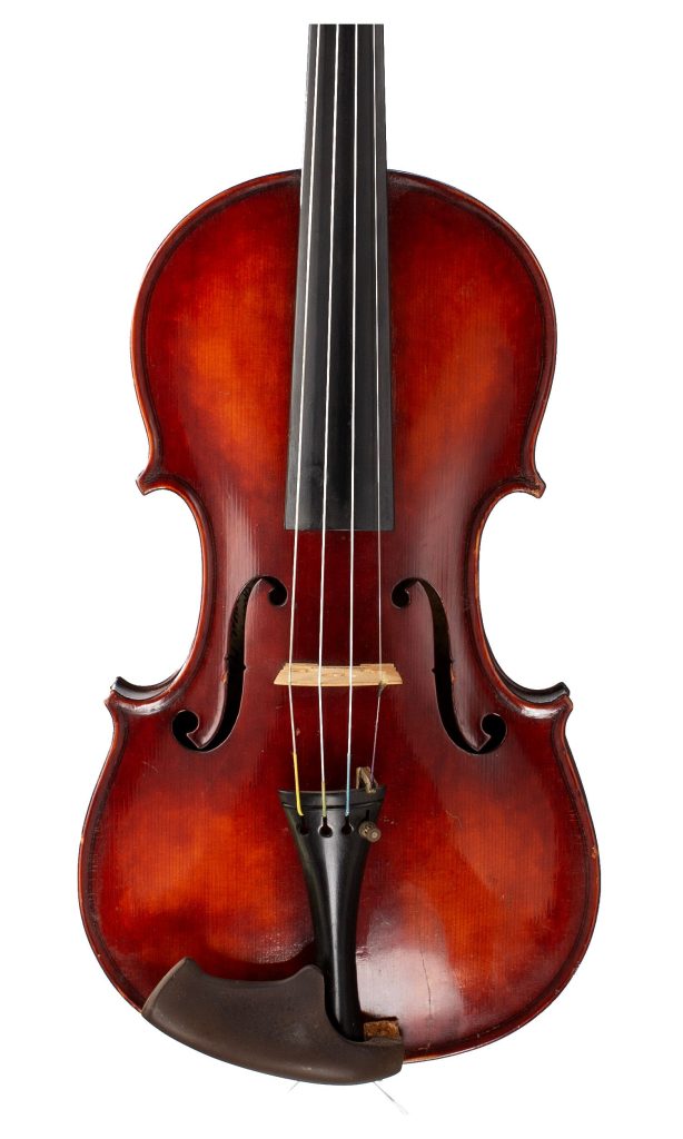 Violin by Jakob Tiedeman, Altenbruch, 1936 — front