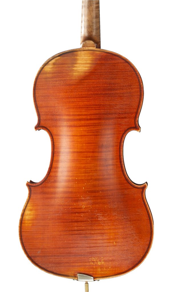 Violin by Ernst Gläsel, Germany, 1900 — back