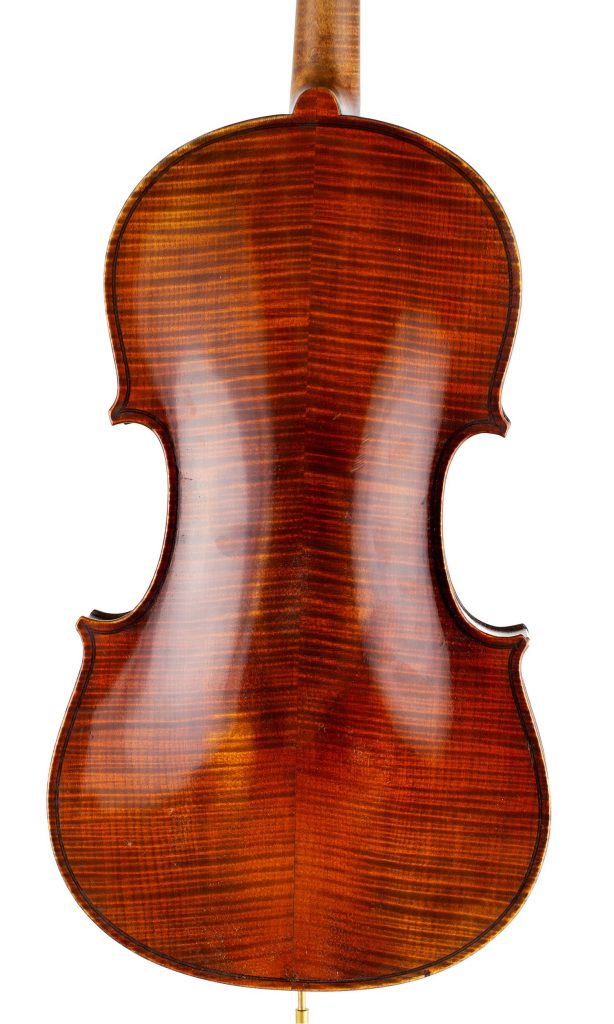 Violin by Gustave Bazin, Paris, 1912 — back