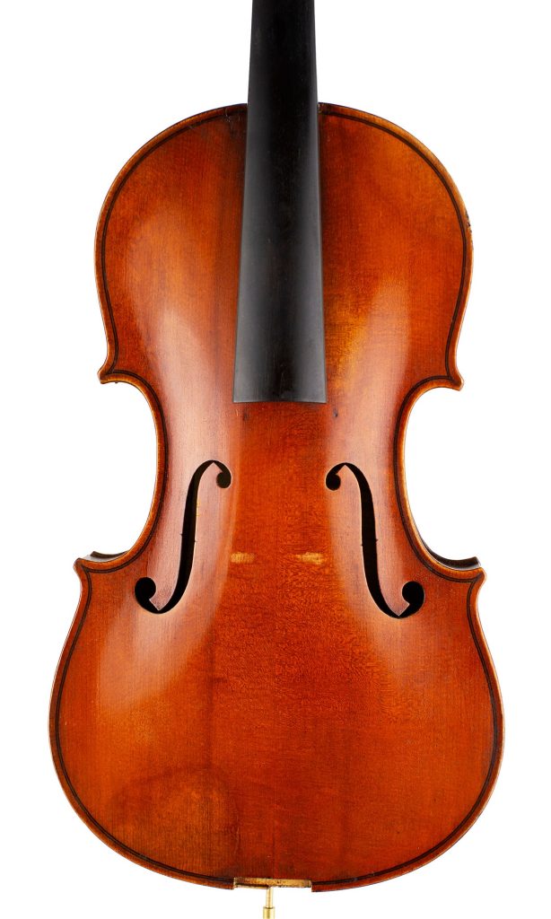 Violin by Gustave Bazin, Paris, 1912 — front