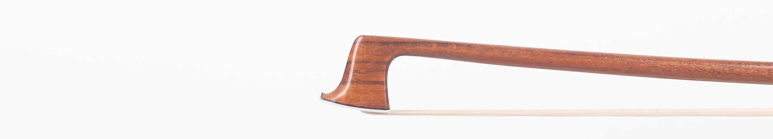 A silver-mounted violin bow by Georges Barjonnet, Mirecourt — head