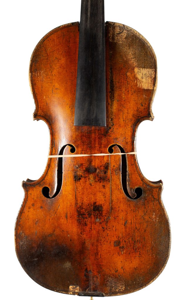 Violin, by Nicolas-Emile Cherpitel, Paris, circa 1870 — front