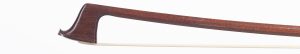A gold-mounted viola bow, by Malcolm Taylor, England — head and frog