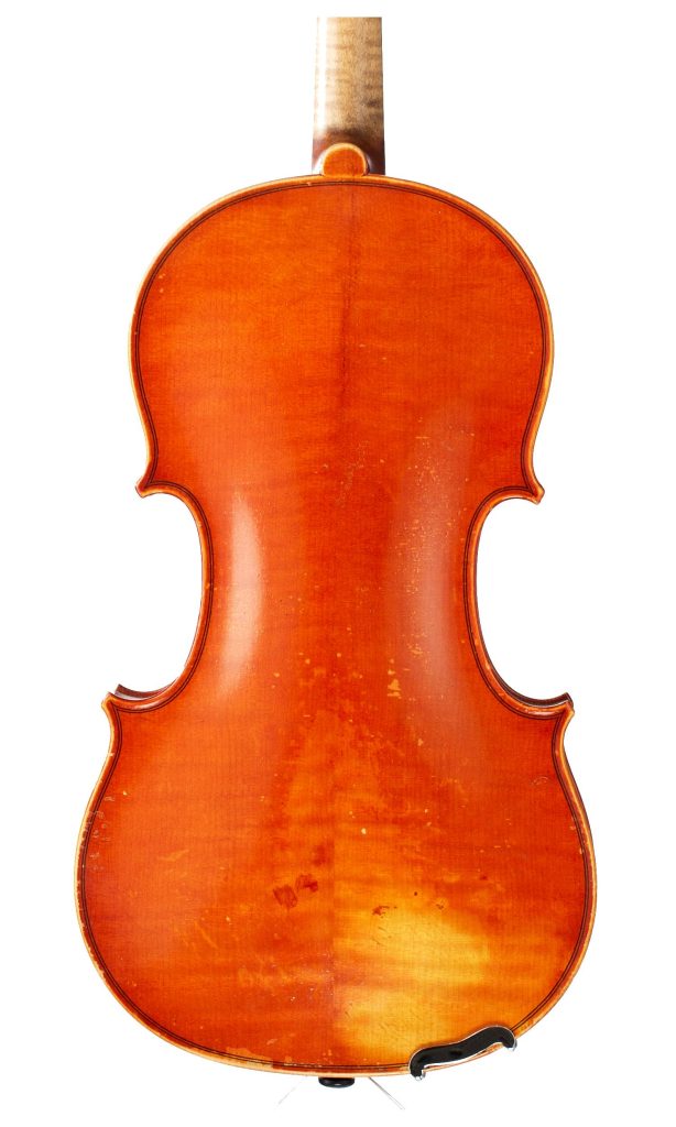 Violin by Gustav Lutschg, Bern, 1921 — back