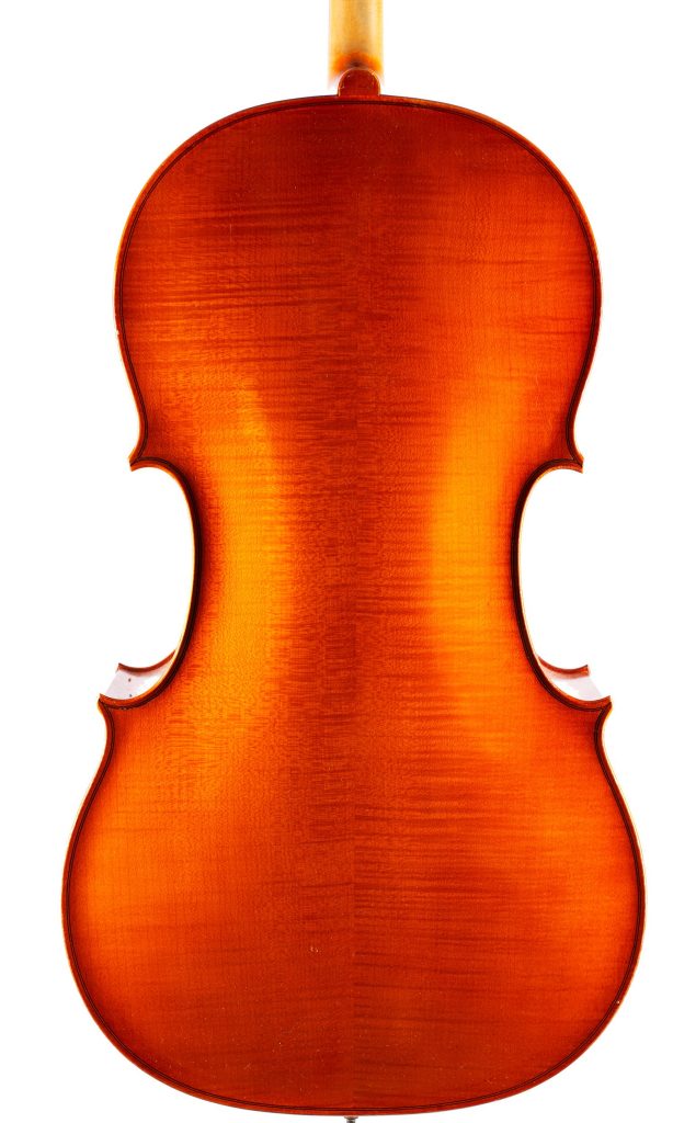 Cello, Workshop of Ernst Heinrich Roth, Bubenreuth, 1977 — back