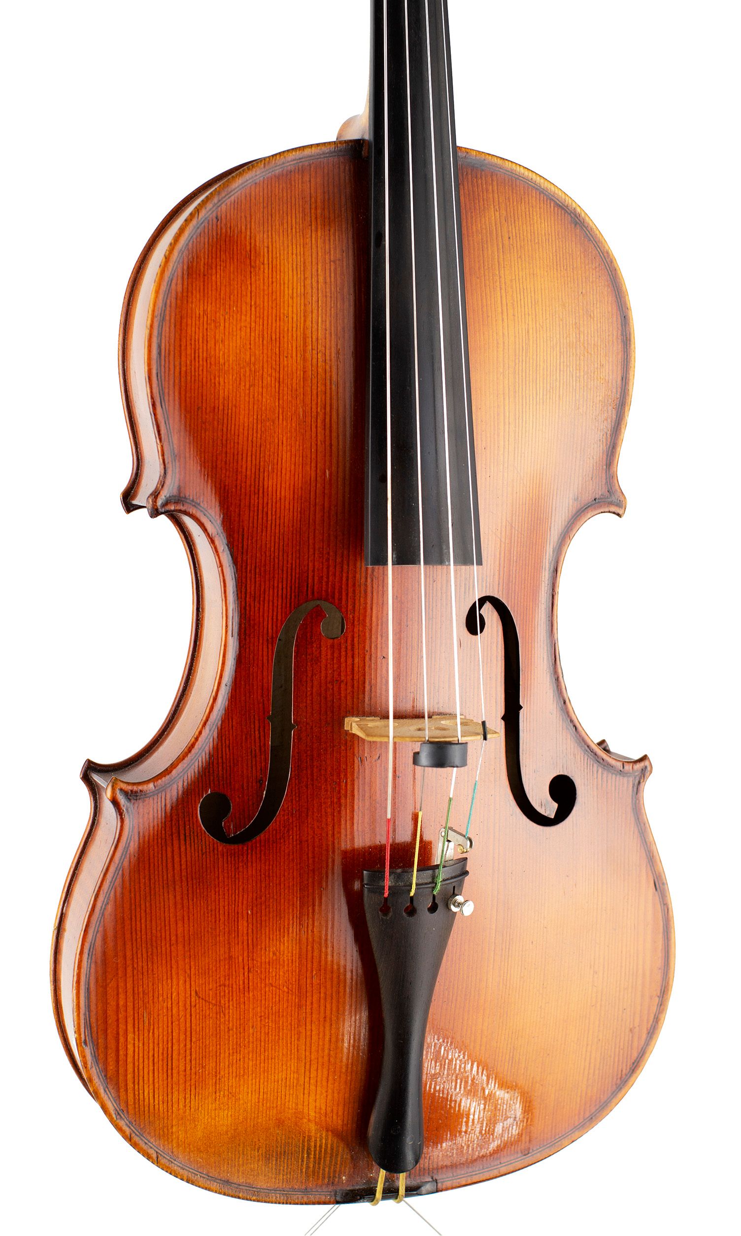 Viola by Jan Bobak, Chicago, 1997 — angled view, 20°