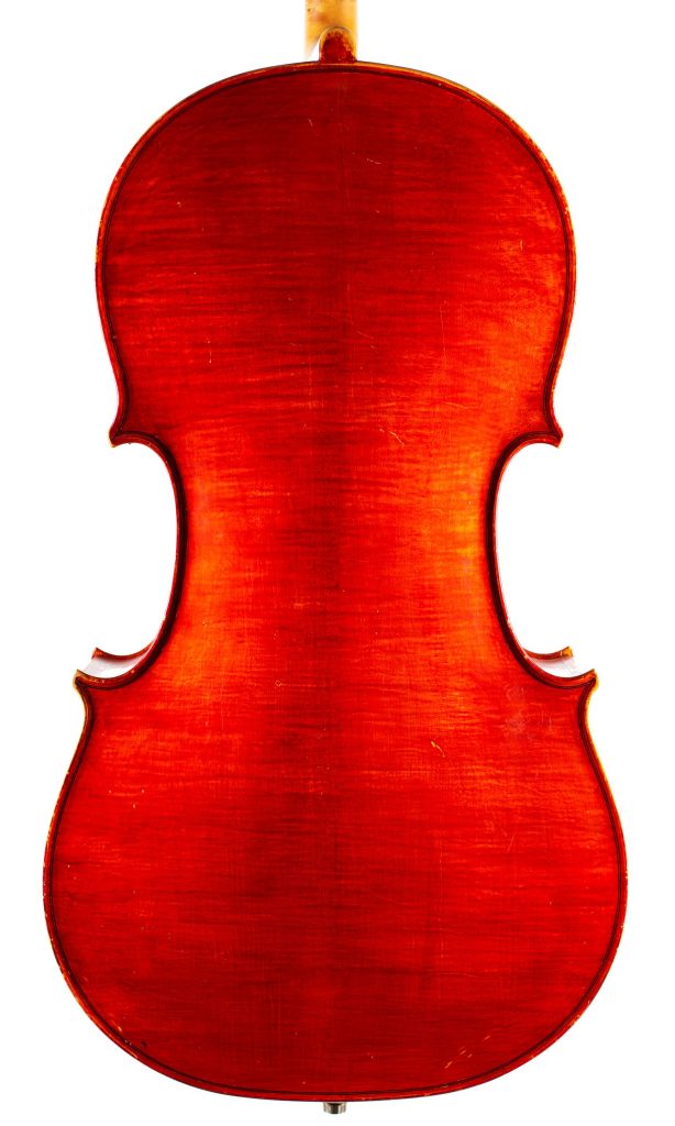 Cello by N. Wennerstrôm, Sollentuna, 1959 — back