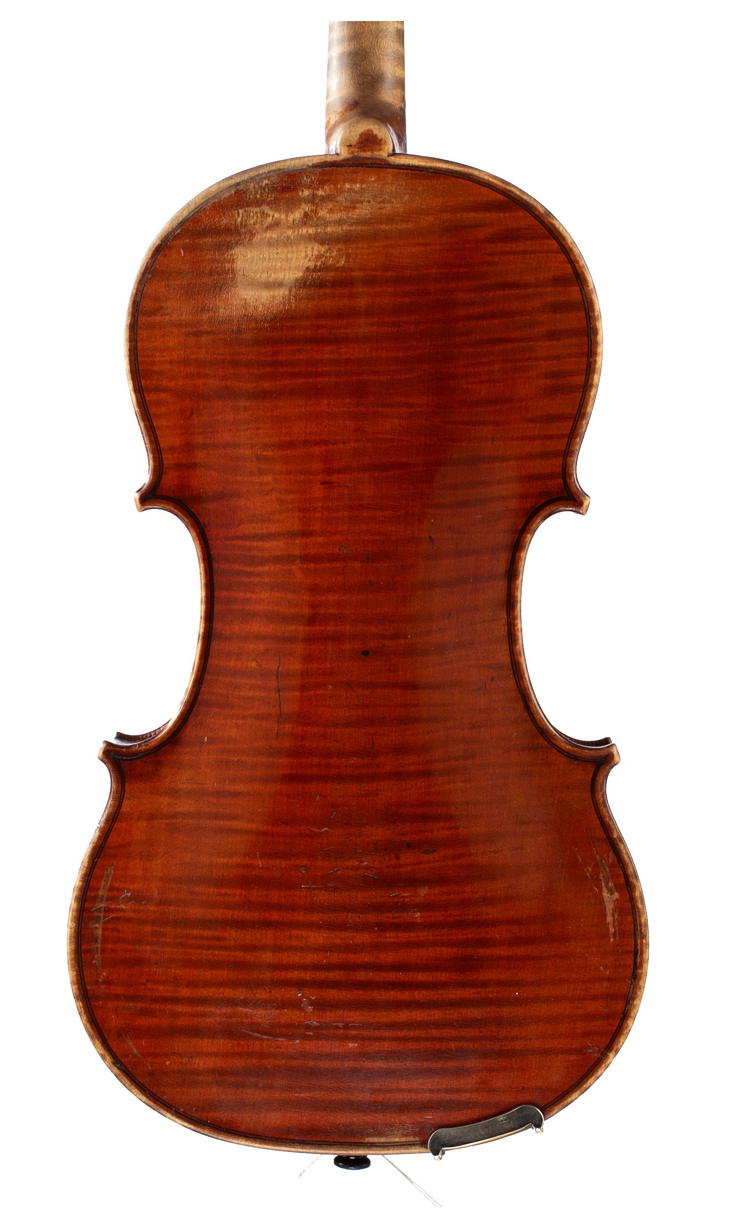 Violin by George Lotte, France, circa 1890 — back