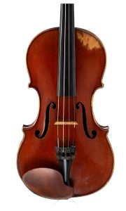Violin by George Lotte, France, circa 1890 — front