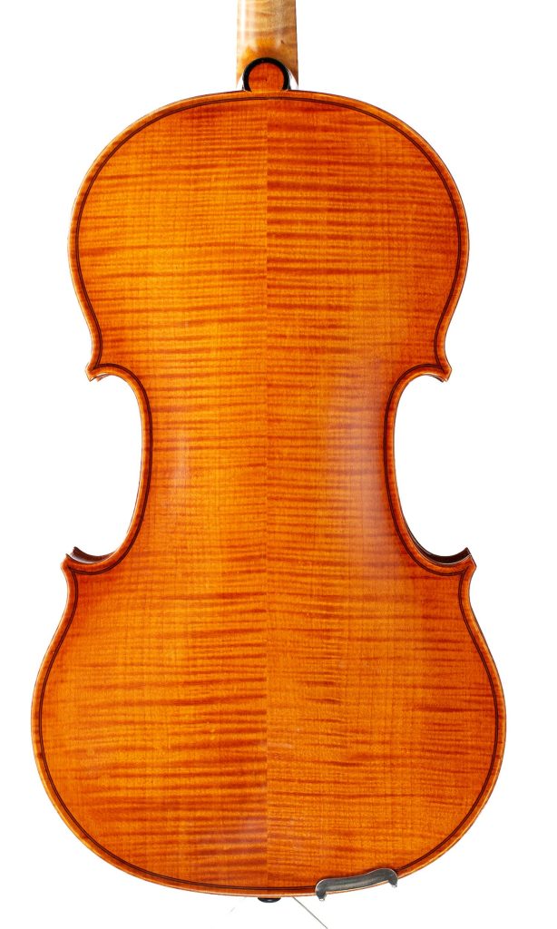 Viola by Ernst Heinrich Roth, Bubenreuth, 1978 — back