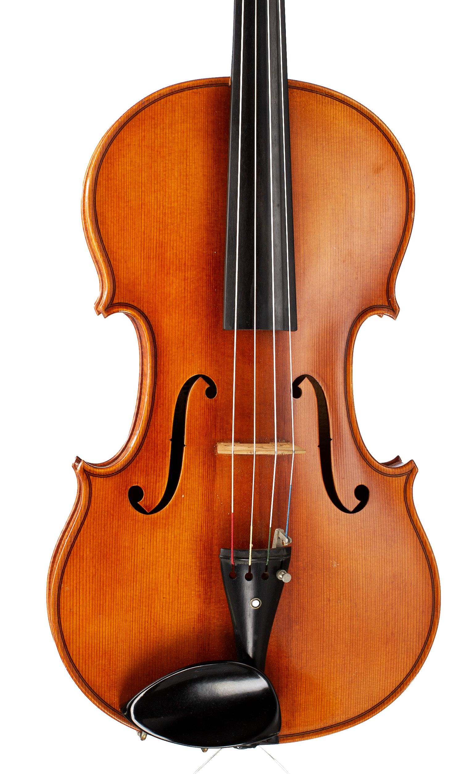 Viola by Ernst Heinrich Roth, Bubenreuth, 1978 — angled view, 10°