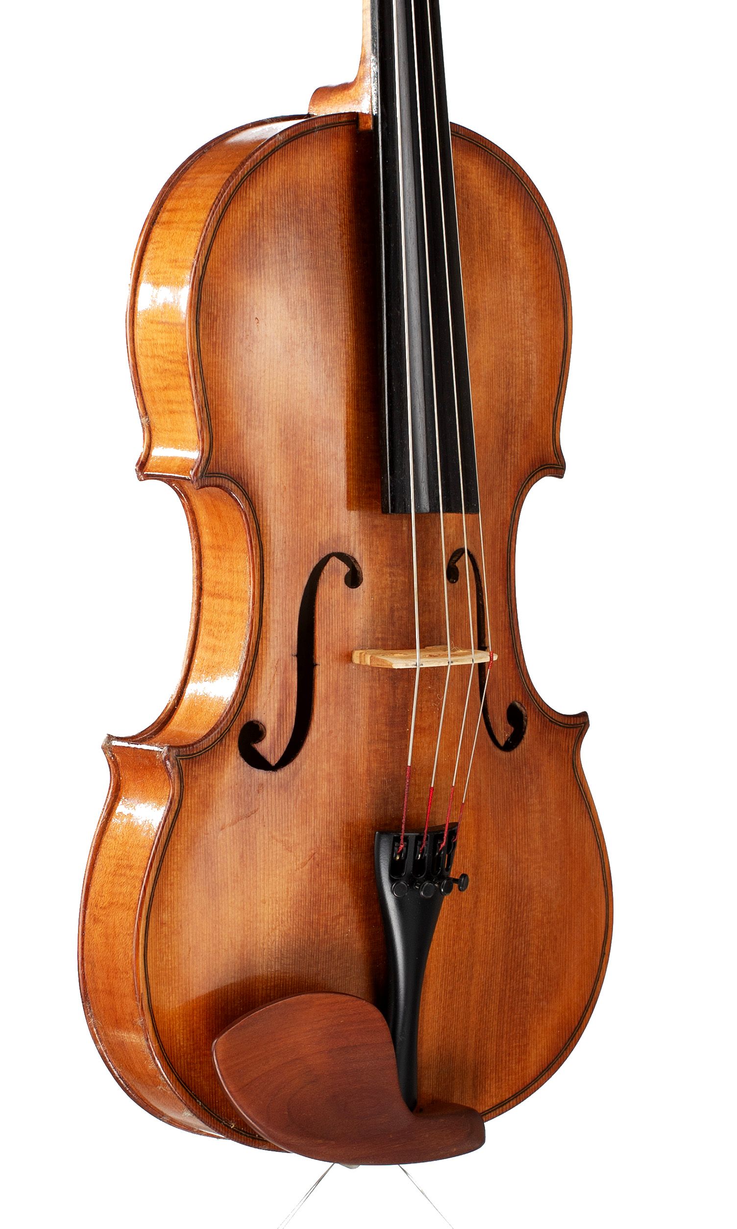 Viola by J. E. Vickers, King’s Lynn, 1988 — angled view, 40°