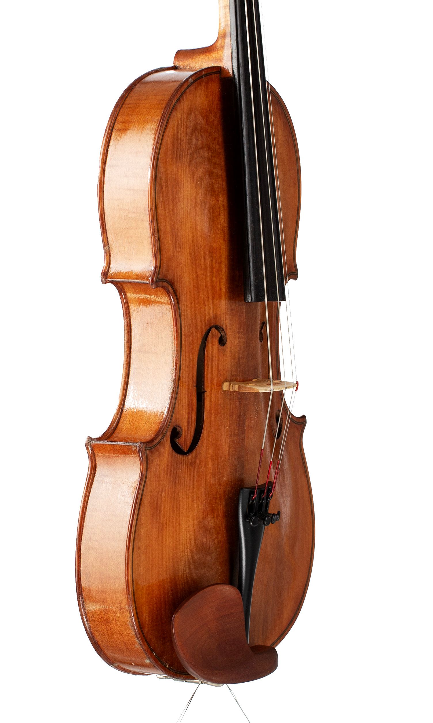Viola by J. E. Vickers, King’s Lynn, 1988 — angled view, 60°