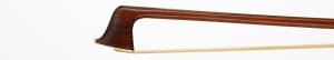 A silver-mounted viola bow by Thomas Tubbs, London, circa 1850 — head and frog