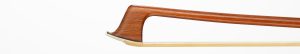 The Ex Menuhin gold and tortoiseshell-mounted violin bow by Pierre Patigny, Brussels — head and frog