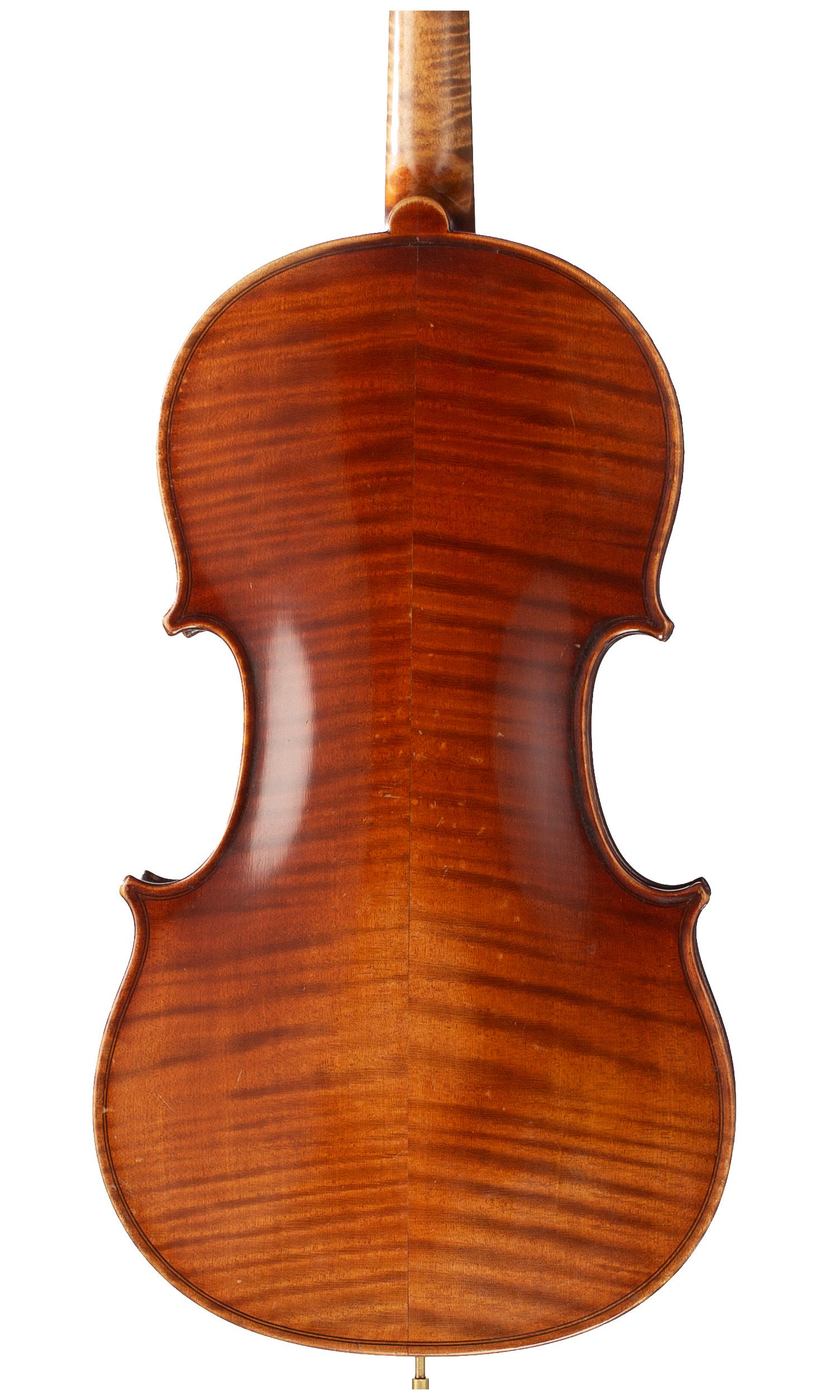 Violin, Workshop of Jérôme Thibouville-Lamy, Mirecourt, circa 1900 — back