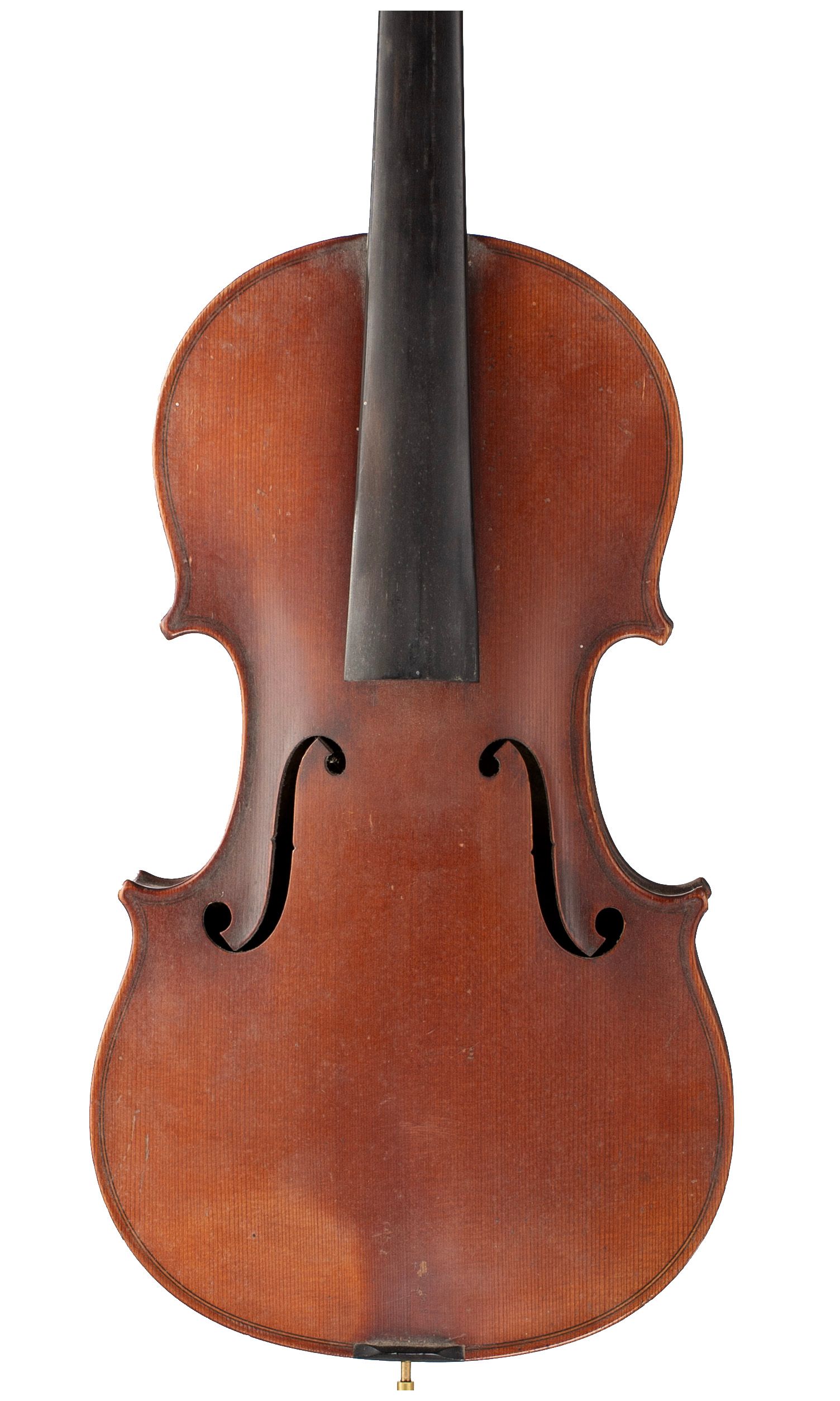 Violin, Workshop of Jérôme Thibouville-Lamy, Mirecourt, circa 1900 — front