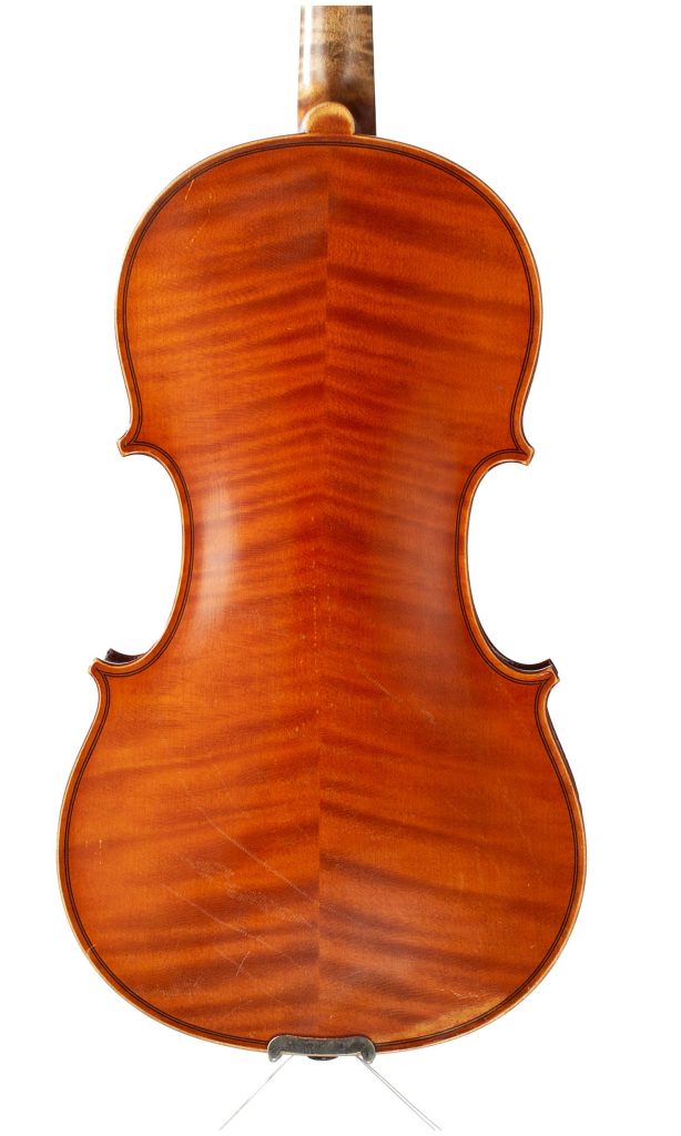Violin, Workshop of Jérôme Thibouville-Lamy, Mirecourt, 1905 — back