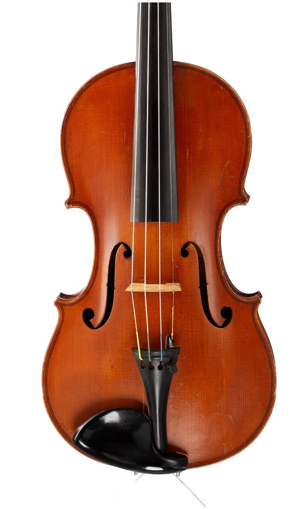Violin, Workshop of Jérôme Thibouville-Lamy, Mirecourt, 1905 — front