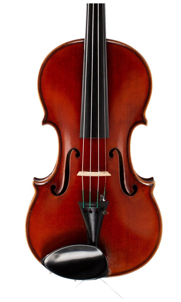 Violin by Erich Brückner, Lübben-Steinkirchen, 1924 — front