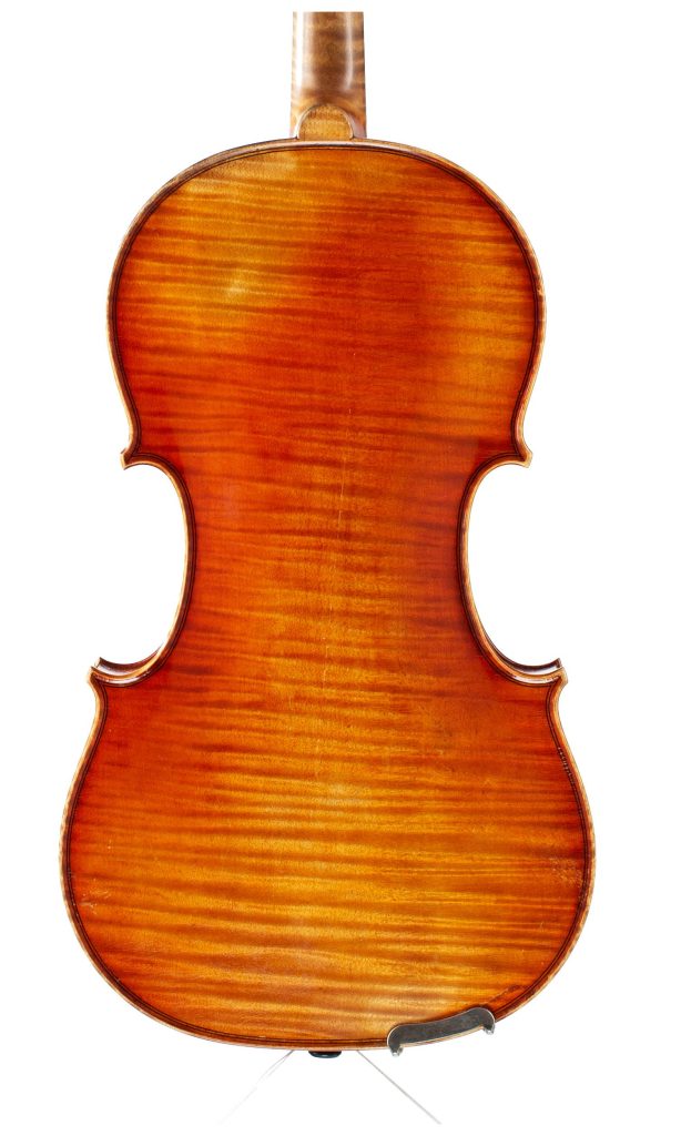 Violin by Eugen Gartner, Stuttgart, 1923 — back
