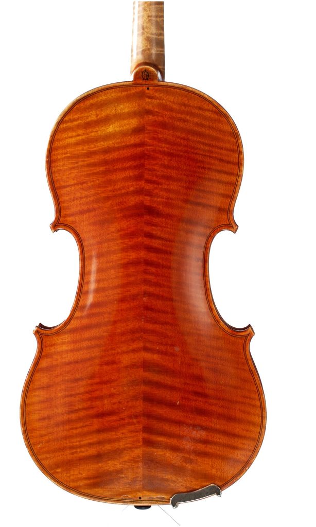 Violin by Anton Ostler, Mittenwald, 1936 — back