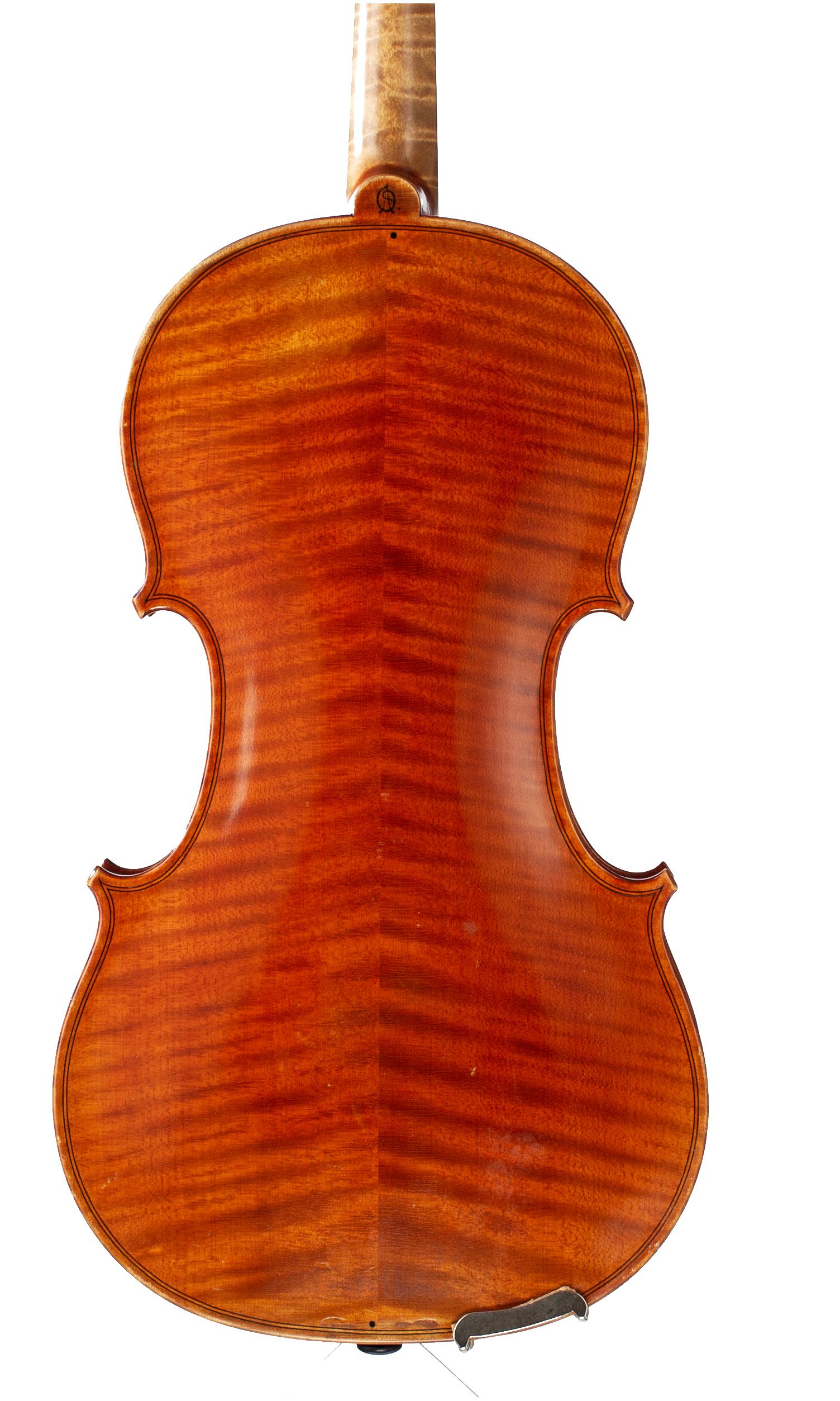 Violin by Anton Ostler, Mittenwald, 1936 — back