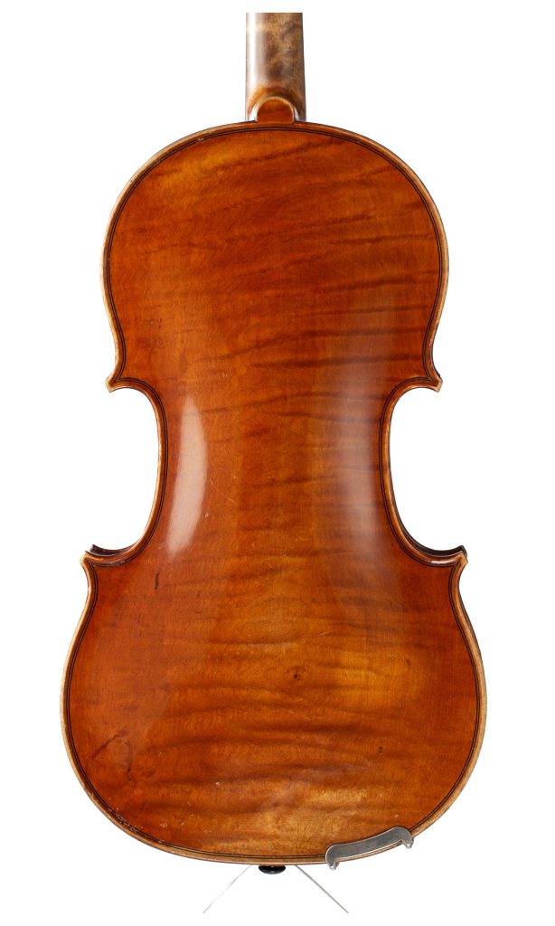 Violin by Leon Mougenot, Mirecourt, 1927 — back