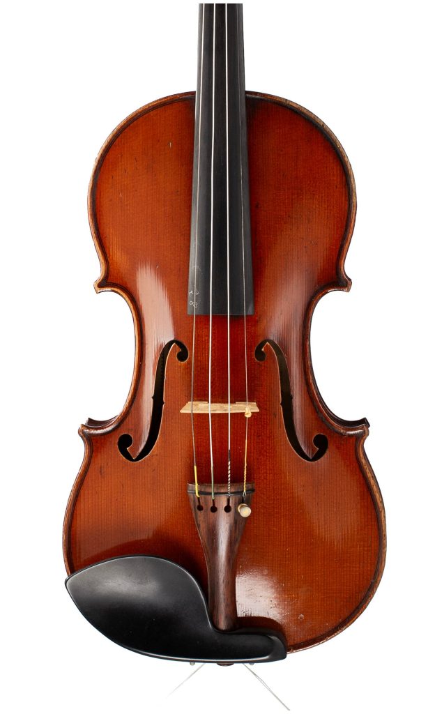 Violin by Marius Didier, Mattaincourt, 1932 — front