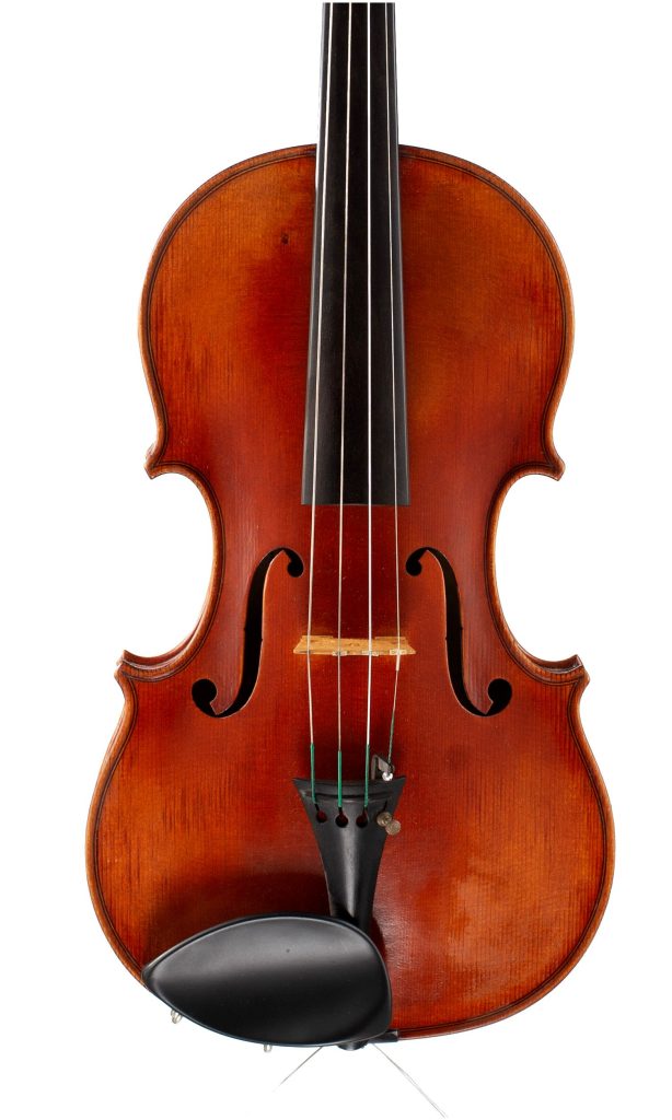 Violin, Workshop of Philipp Emmanuel Glaesel, Markneukirchen, 1943 — front