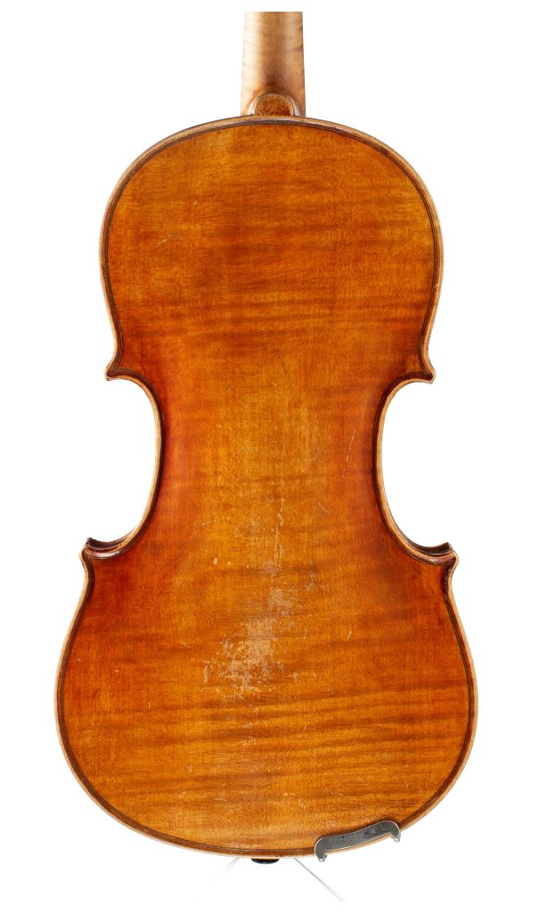 Violin, Workshop of J. A. Baader, Mittenwald, 1896 — back