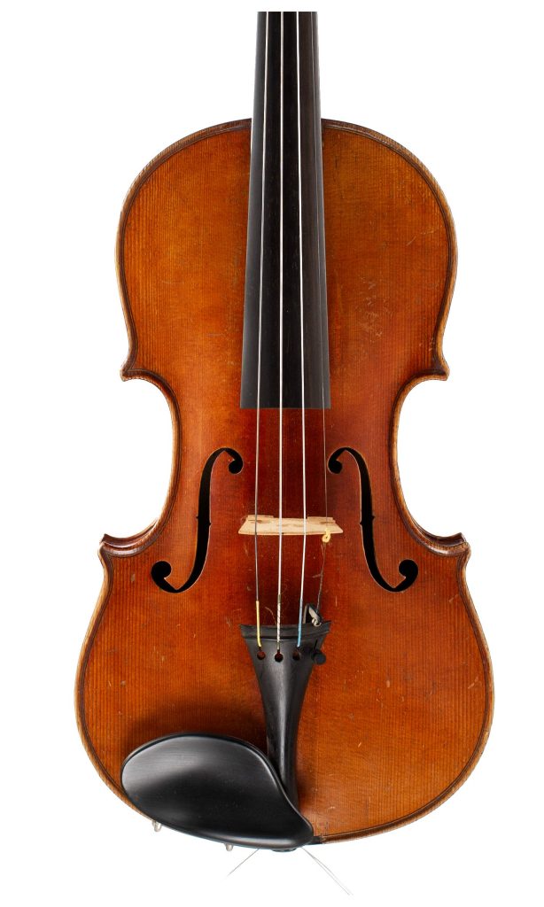 Violin, Workshop of J. A. Baader, Mittenwald, 1896 — front