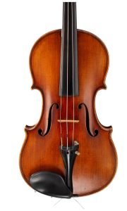 Violin by Johann Heinrich Schult, Lübeck, circa 1919 — front