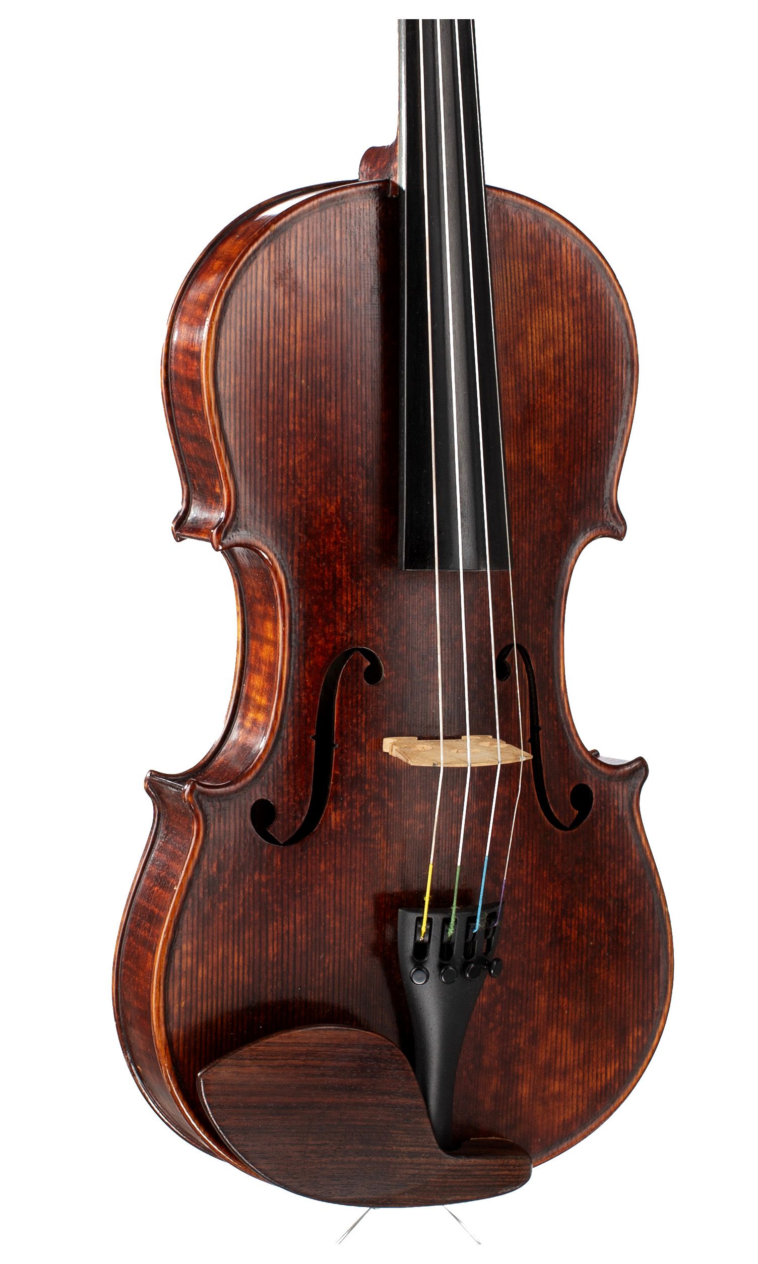 Violin, Workshop of Carlo Storioni, 1901 — angled view, 30°
