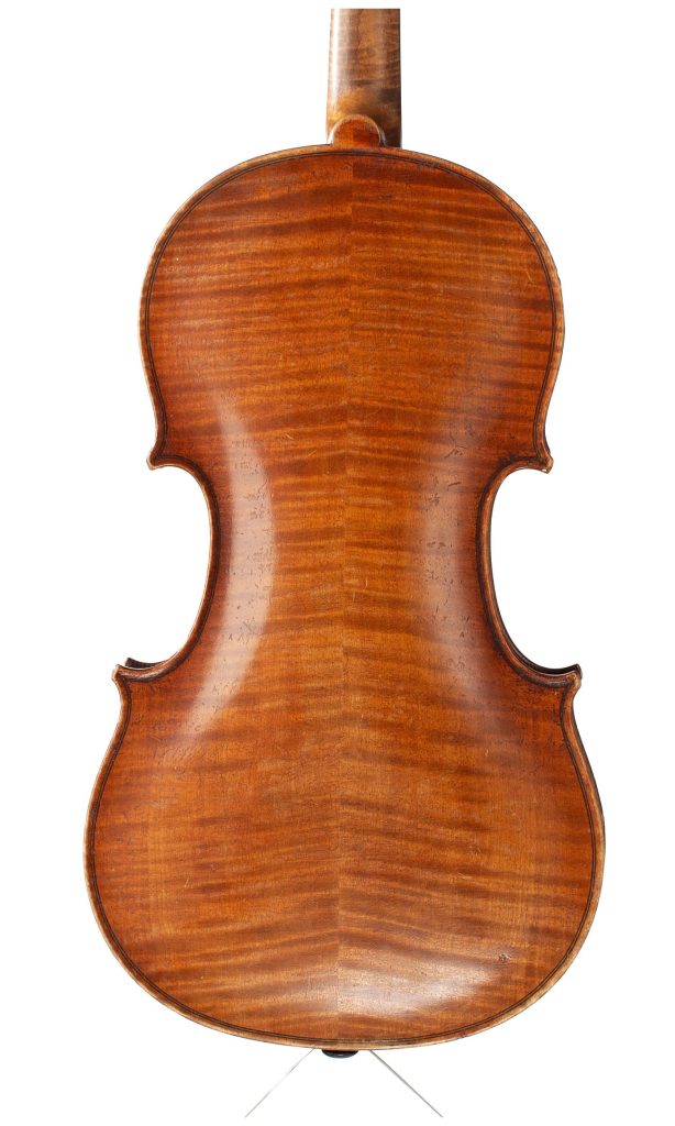 Violin, Workshop of Jérôme Thibouville-Lamy, Mirecourt, circa 1920 — back