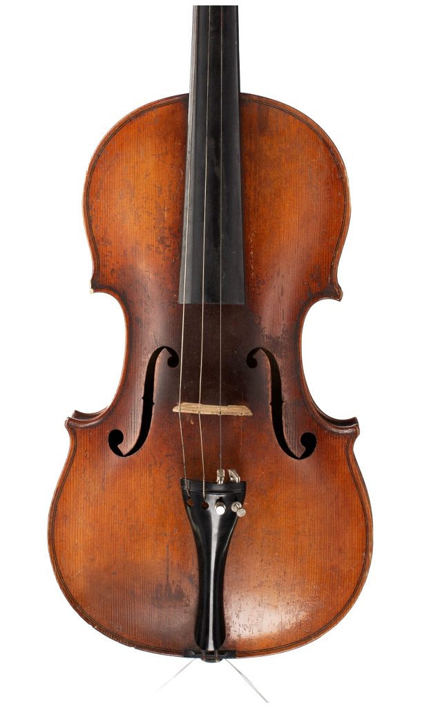 Violin, Workshop of Jérôme Thibouville-Lamy, Mirecourt, circa 1920 — front