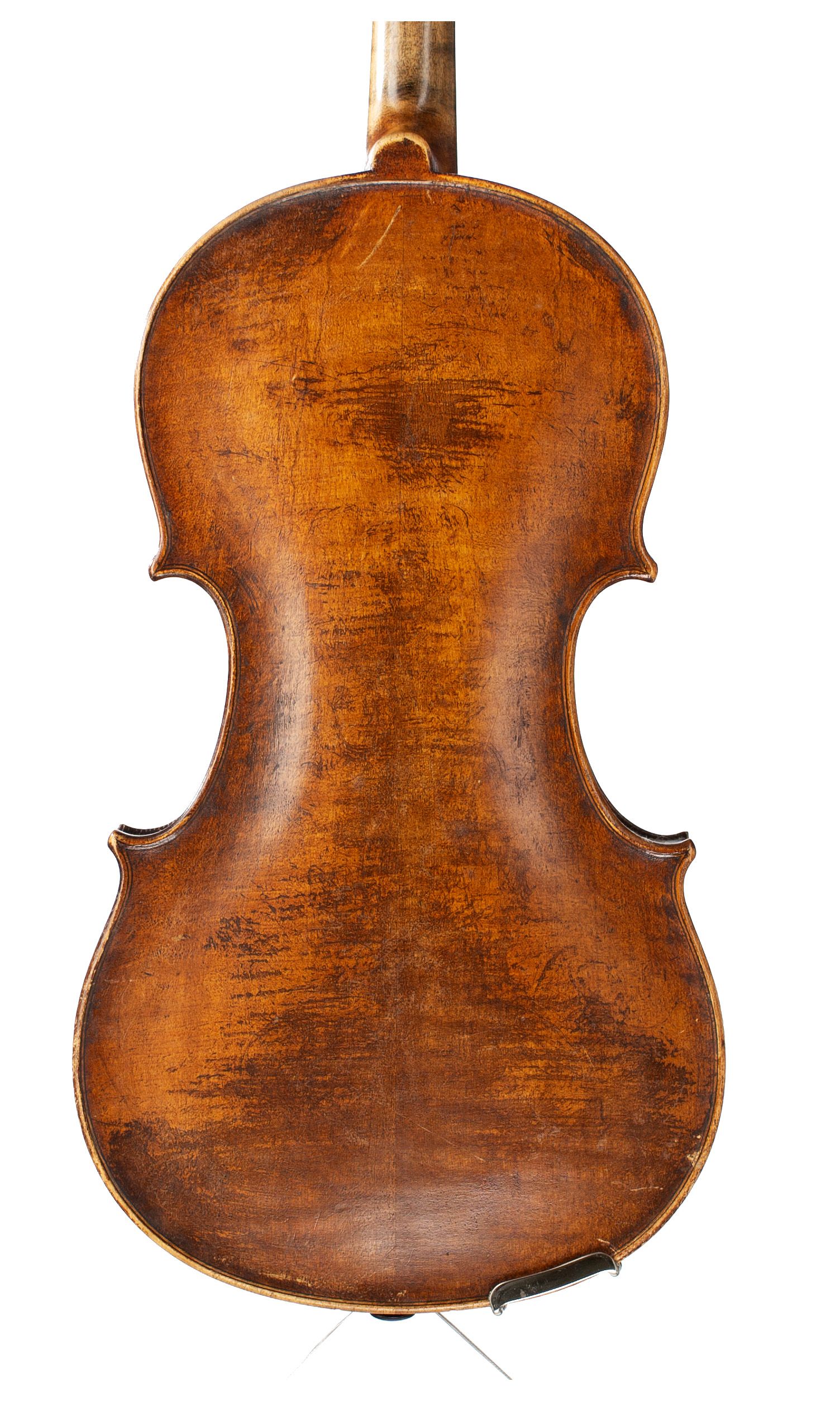 Violin, Workshop of Jérôme Thibouville-Lamy, circa 1900 — back