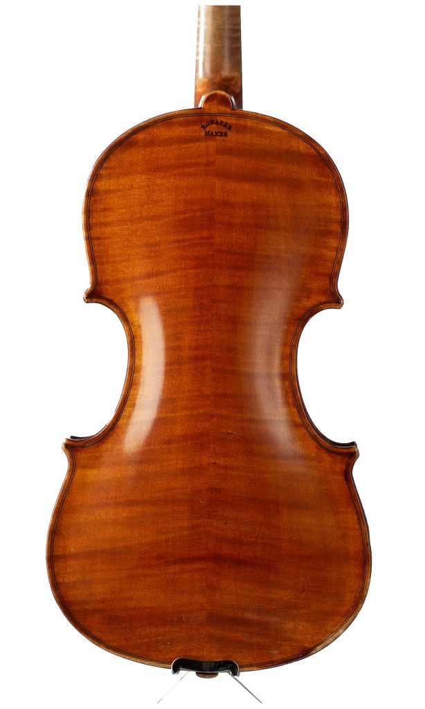 Violin by Thomas Grater, Birmingham, 1884 — back
