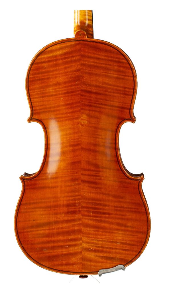Violin by Ch. J. B. Collin-Mezin, Paris, 1912 — back