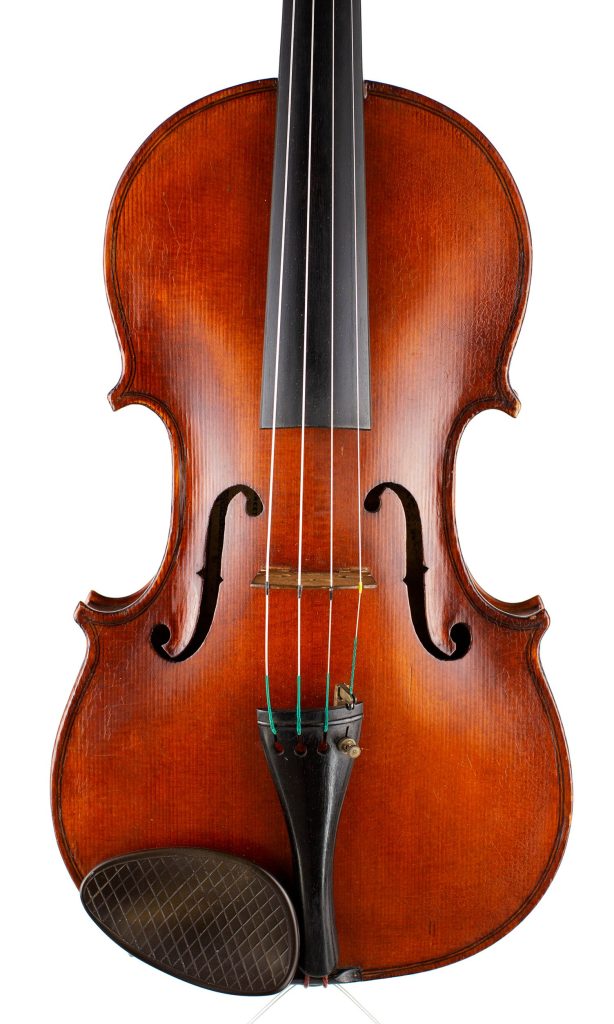 Violin by J. E. Harris, Gateshead, 1925 — front