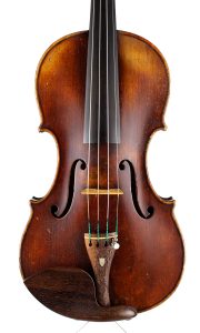 Violin by F. W. Chanot, London, 1897 — front