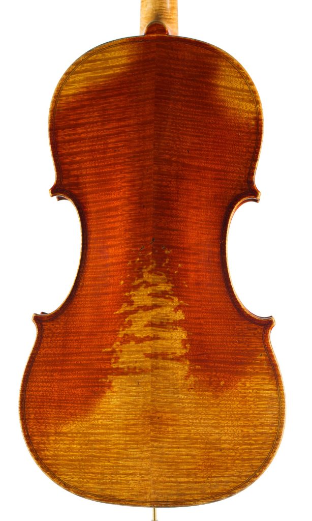 Violin, Workshop of Couesnon, Mirecourt, circa 1920 — back