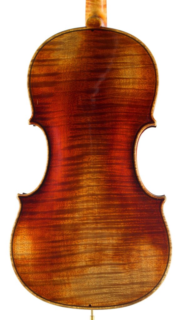 Violin by Georges Apparut, Mirecourt, 1935 — back