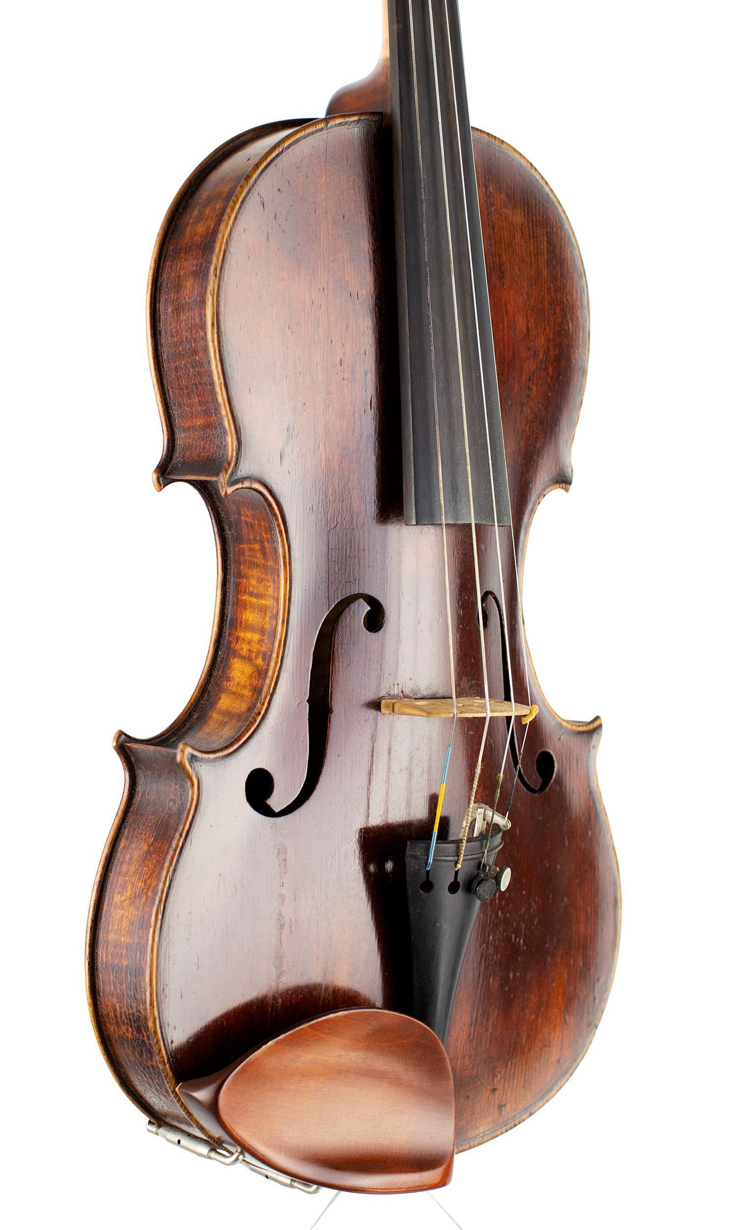 Violin by Thomas Kennedy, London, circa 1830 — angled view, 40°