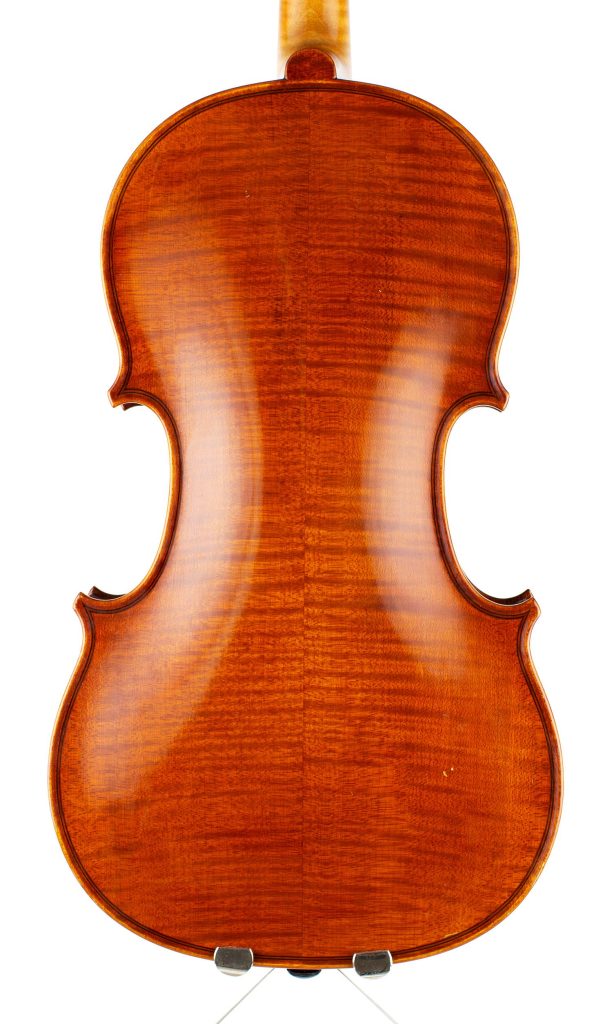 Violin, Workshop of Oskar Gutter, Markneukirchen, 1948 — back