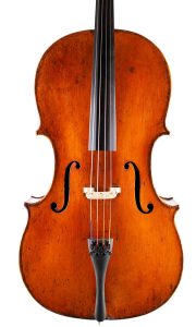 Cello by John Morrison, London, circa 1810 — front
