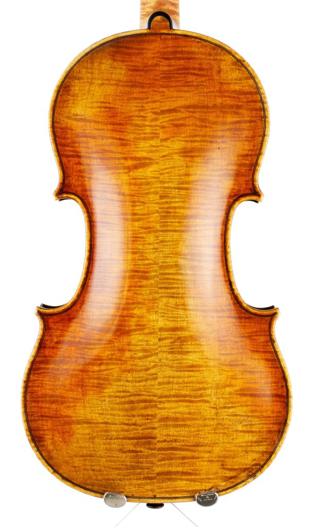 Violin by George Wulme-Hudson, London, 1935 — back