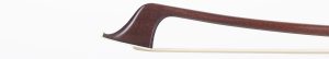 A silver-mounted cello bow by Charles Bazin, Mirecourt, circa 1900 — head and frog