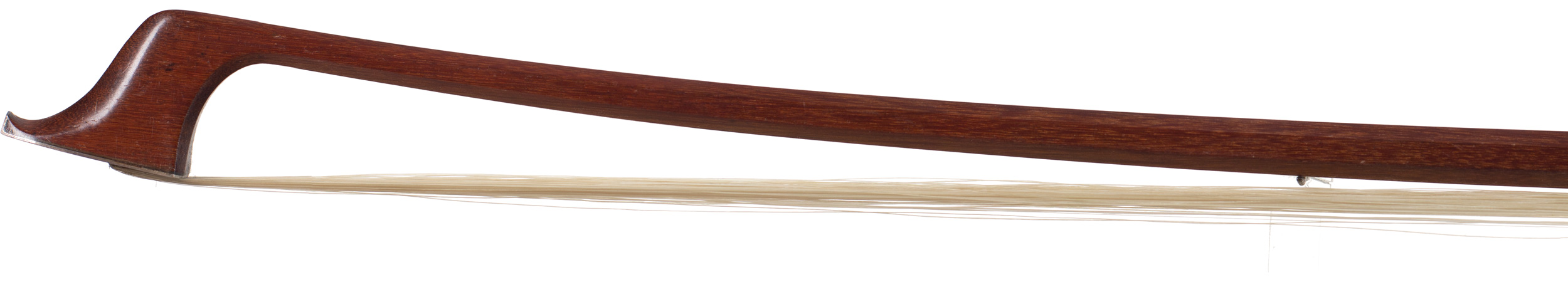 A silver-mounted cello bow by Roderich Paesold, Germany — head
